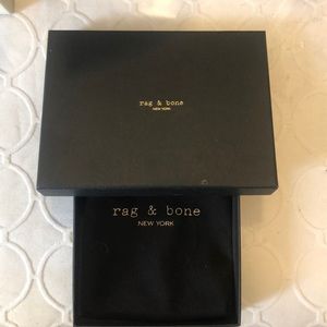 Rag & Bone jewelry duster and box
